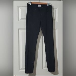 Caslon black skinny jeans pants rayon blend size 28 equals US size 6